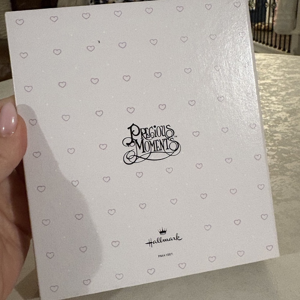 Rare Vintage 1992 Precious Moments Hallmark Address Book Binder Lavender PMA1001 - Picture 7 of 8